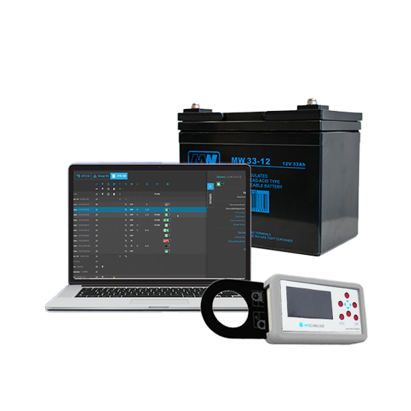 Emergency lighting test equipment
